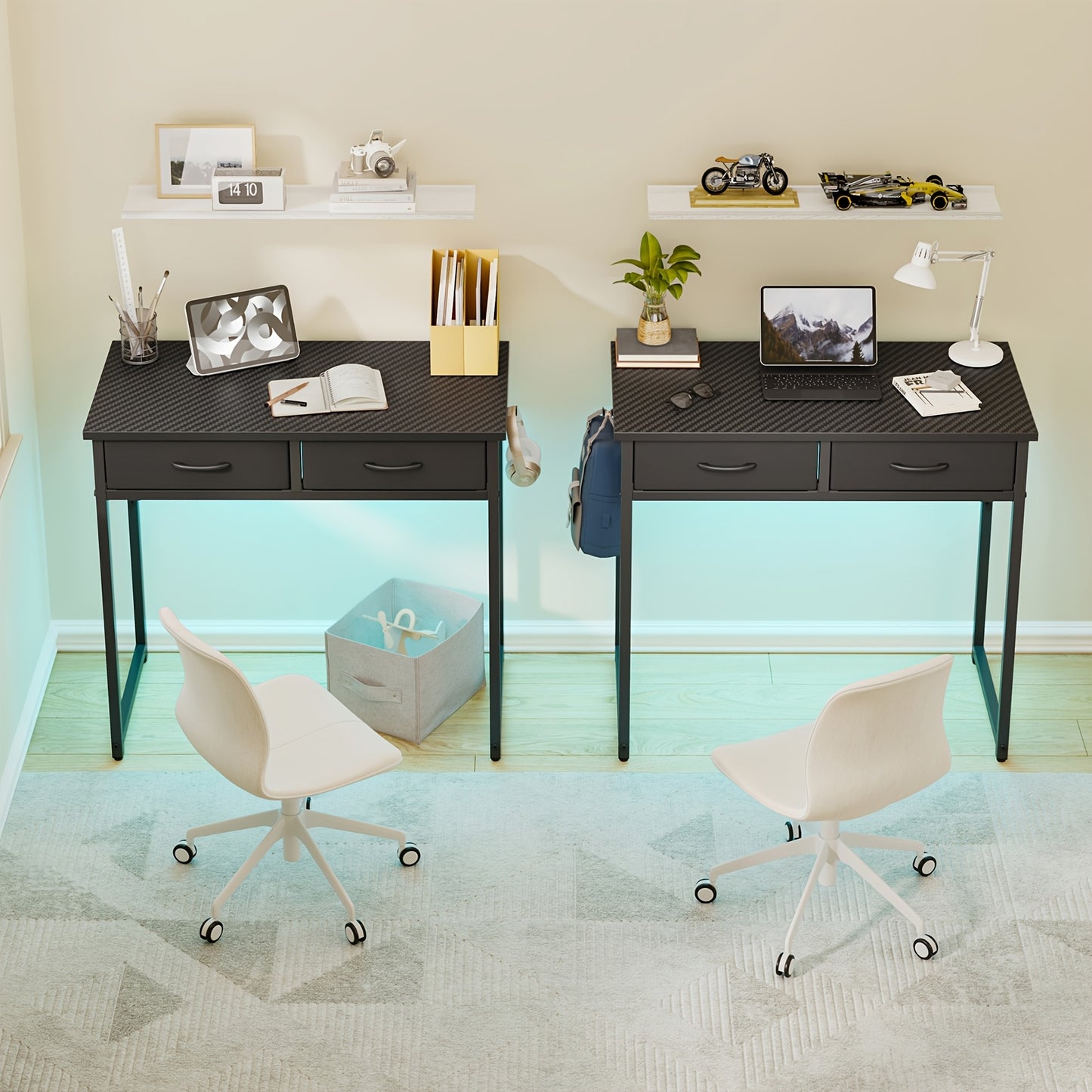Vanity Small Desk with Lighting - Make Up Must Haves, 31\