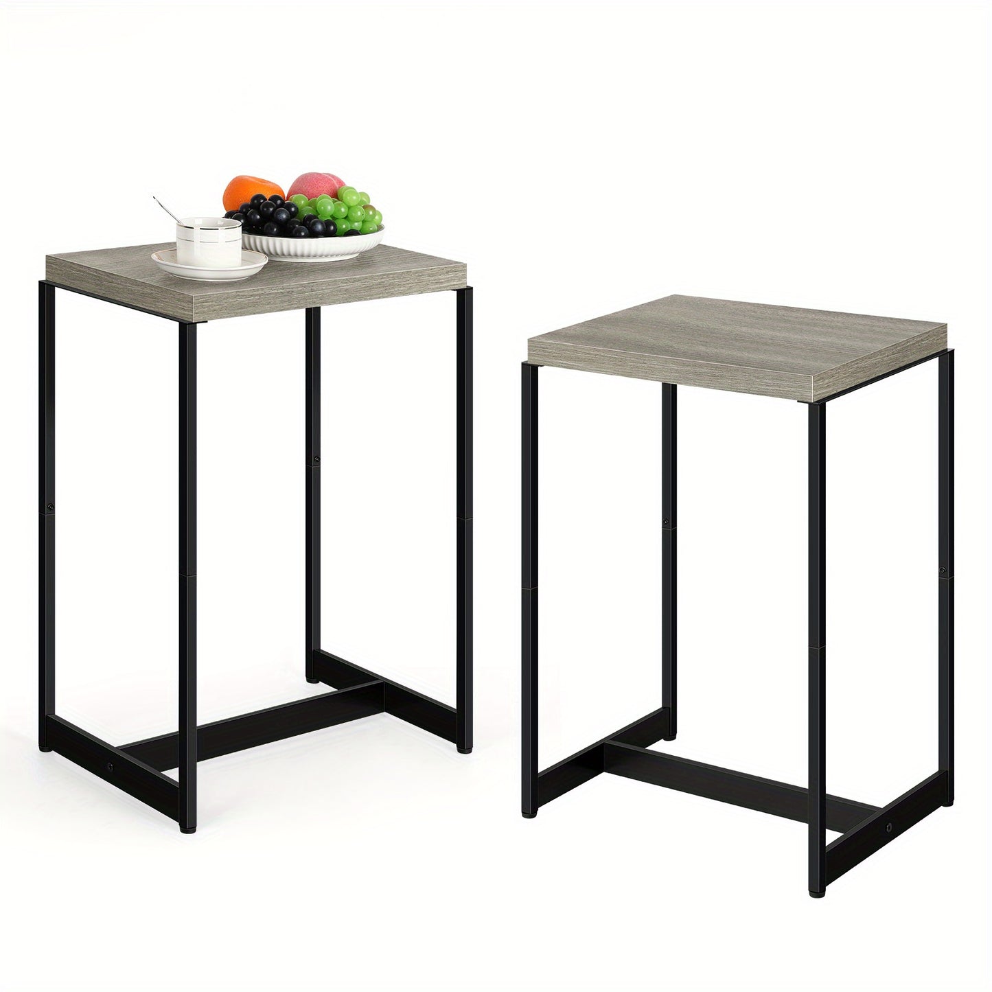 1\u002F2pcs Narrow Side Table, Versatile End Table, Coffee Table, Snack Table, Laptop Desk, Bedside Nightstand, for Living Room, Bedroom, Kitchen, Office, Stylish and Functional Accent Furniture