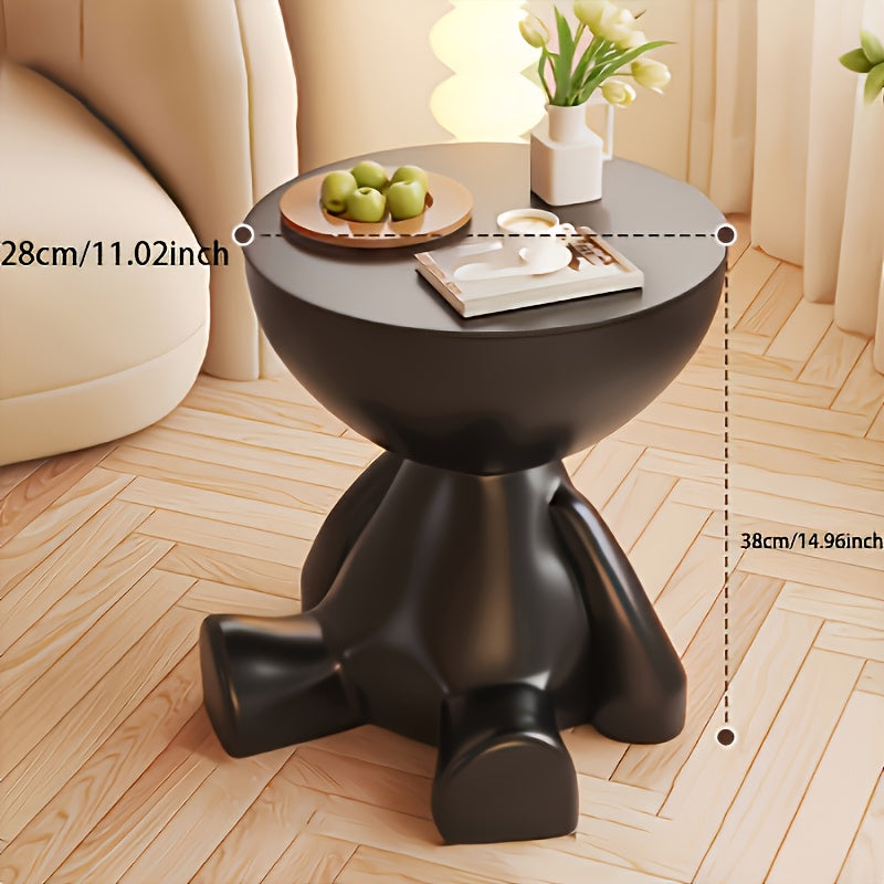 Bear-Shaped Side Table - No Assembly Needed