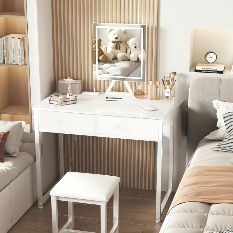 Vanity Small Desk with Lighting - Make Up Must Haves, 31\