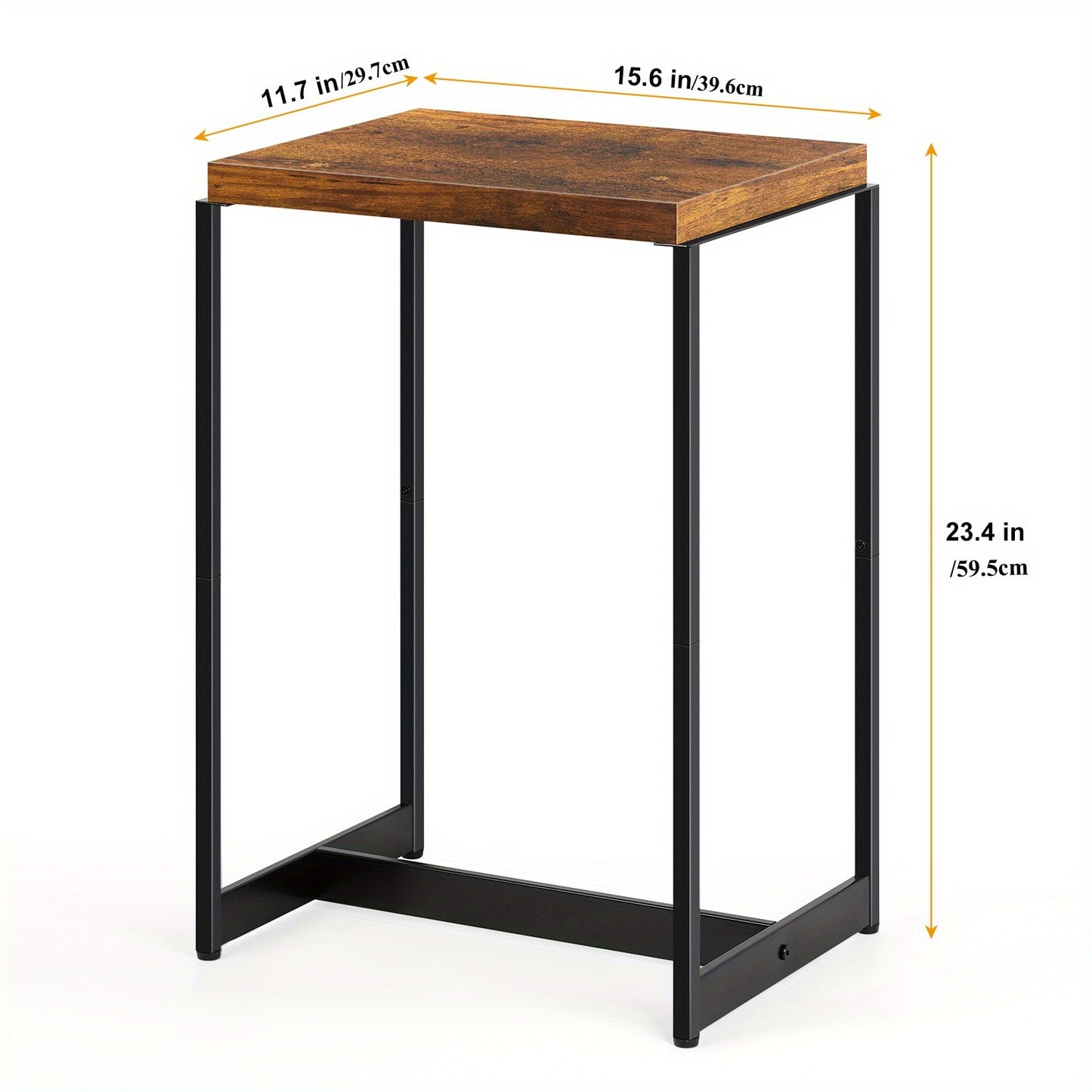 1\u002F2pcs Narrow Side Table, Versatile End Table, Coffee Table, Snack Table, Laptop Desk, Bedside Nightstand, for Living Room, Bedroom, Kitchen, Office, Stylish and Functional Accent Furniture