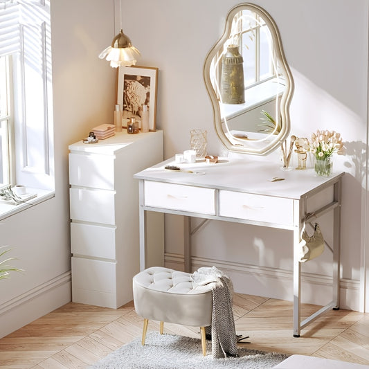 Vanity Small Desk with Lighting - Make Up Must Haves, 31\